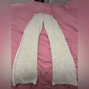 GAP Cashsoft Heather Gray Knit sweatpants